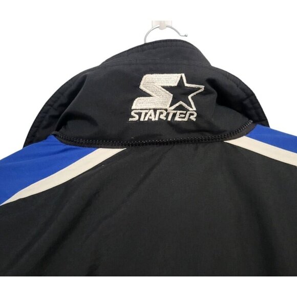 Vintage NEW YORK GIANTS Starter Jacket NFL Football Duck Down Parka Coat - Picture 10 of 17